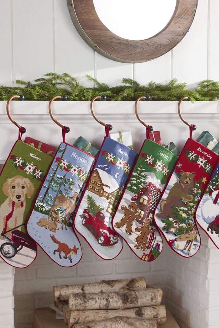 Classic Character Needlepoint Stockings