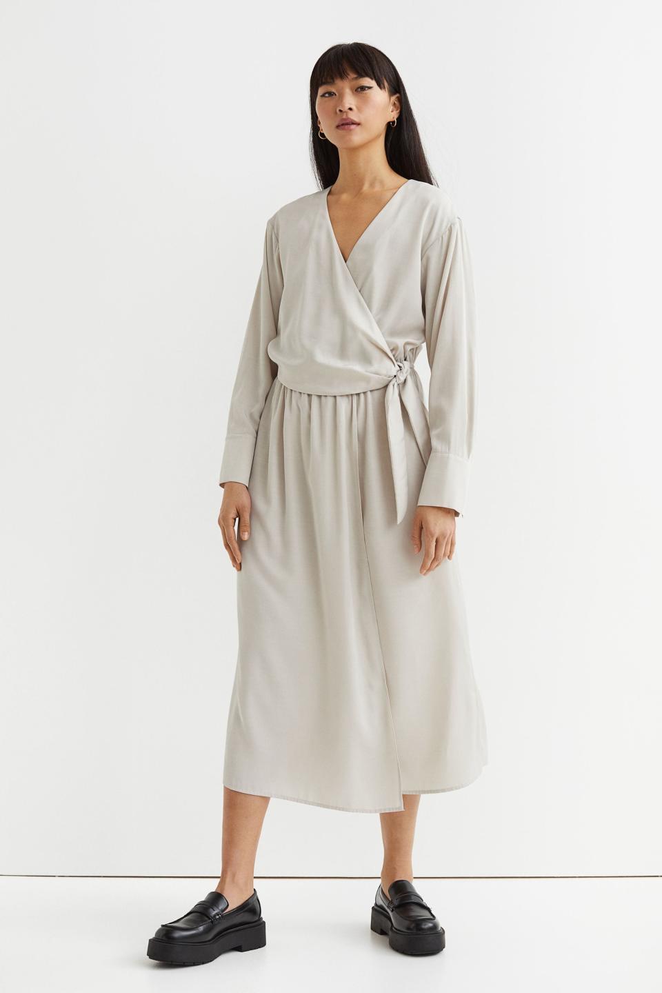 H&M MAMA Twill Nursing Dress