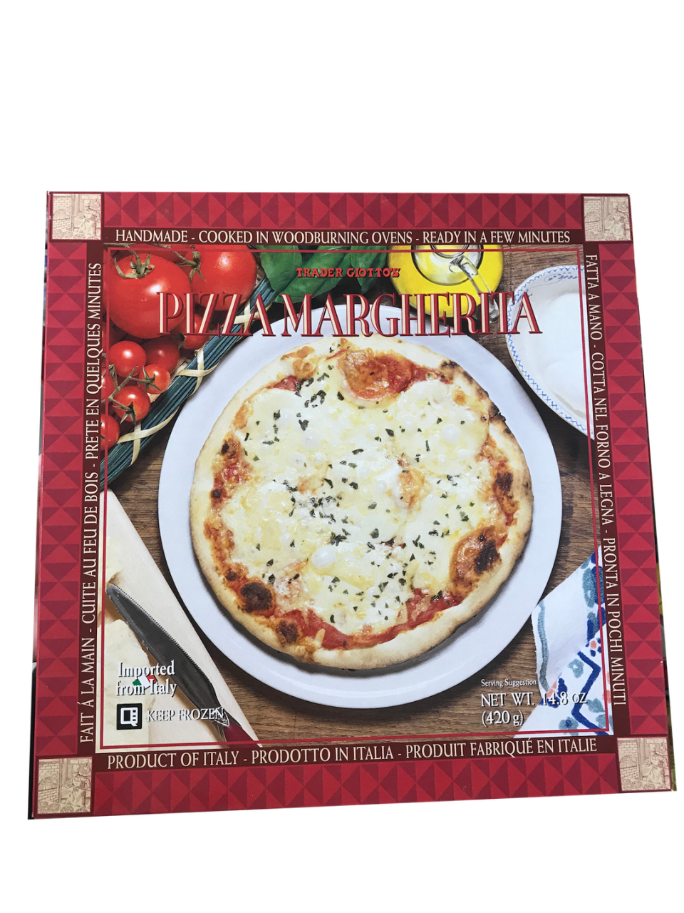 45. Pizza Margherita