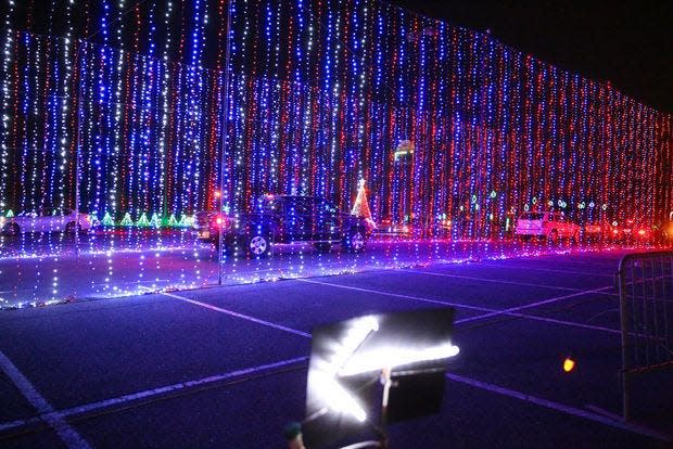 Drive through the Christmas Nights of Lights at Coney Island.