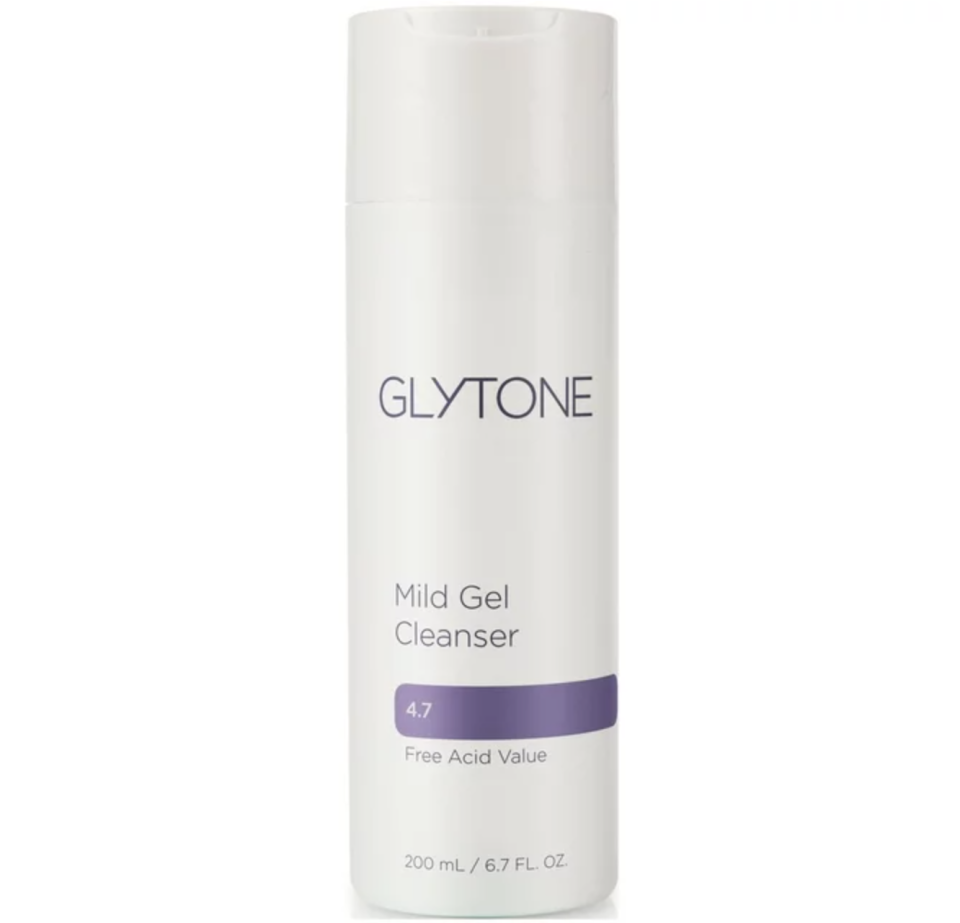 <p><a href="https://go.redirectingat.com?id=74968X1596630&url=https%3A%2F%2Fwww.walmart.com%2Fip%2FGlytone-Mild-Gel-Cleanser-6-7-Fl-Oz%2F152967543&sref=https%3A%2F%2F" rel="nofollow noopener" target="_blank" data-ylk="slk:Shop Now;elm:context_link;itc:0;sec:content-canvas" class="link ">Shop Now</a></p><p>Mild Gel Cleanser</p><p>walmart.com</p><p>$27.00</p><span class="copyright">courtesy</span>