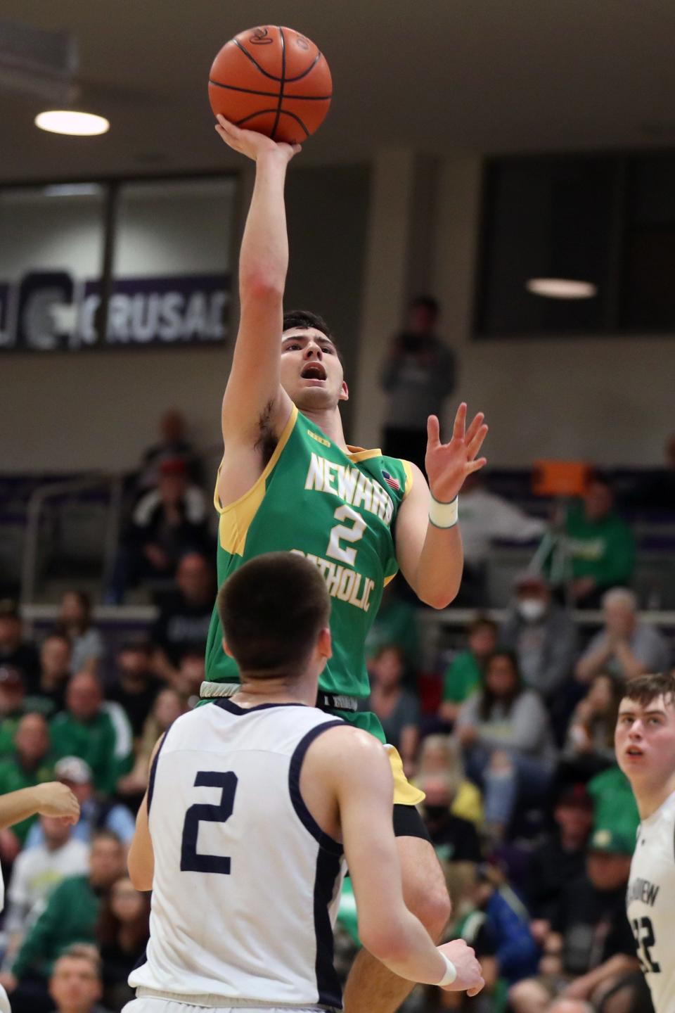 Newark Catholic senior Cole Canter was named to the All-Ohio Division IV third team on Monday.