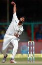 Cricket - India v New Zealand - First Test cricket match - Green Park Stadium, Kanpur - 25/09/2016. New Zealand's Ish Sodhi bowls. REUTERS/Danish Siddiqui