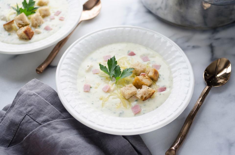 Chicken Cordon Bleu Soup