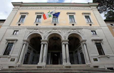 The CNEL (National Council for Economics and Labour) building is seen in Rome, Italy November 24, 2016. Picture taken November 24, 2016. REUTERS/Max Rossi