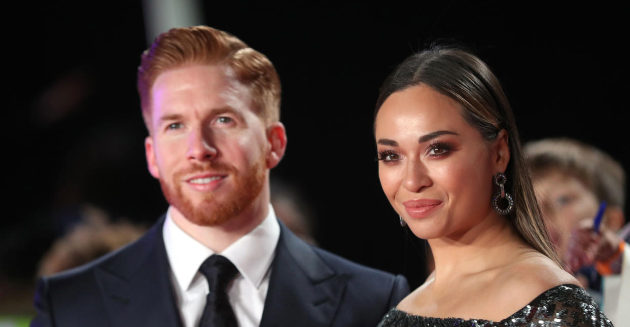 Strictly pro couple Neil and Katya Jones