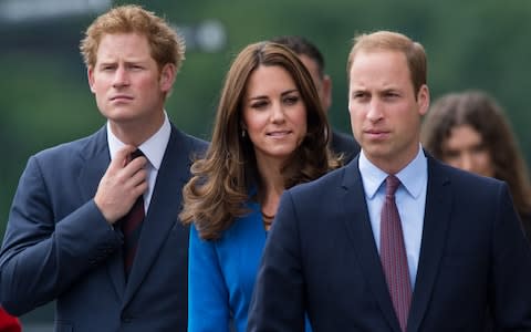 Prince Harry and the Duchess and Duke of Cambridge - Credit: Samir Hussein/WireImage