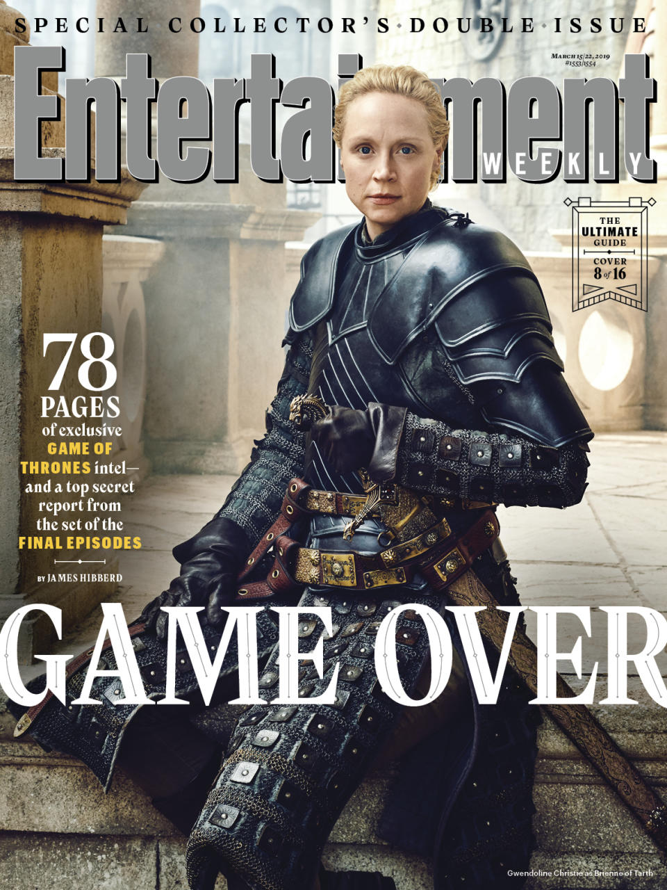 Brienne of Tarth (Photo: Marc Hom for EW)