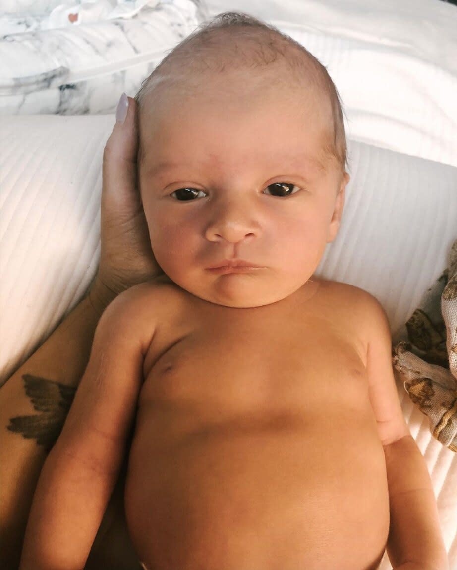 "The Bones" country singer Maren Morris took to Instagram to wish her newborn son Hayes a happy due date on Monday, March 30, 2020, after the baby arrived a week early. "We loved getting you an extra week." Morris, 29, and husband Ryan Hurd welcomed their first child together, Hayes Andrew Hurd, on March 23.