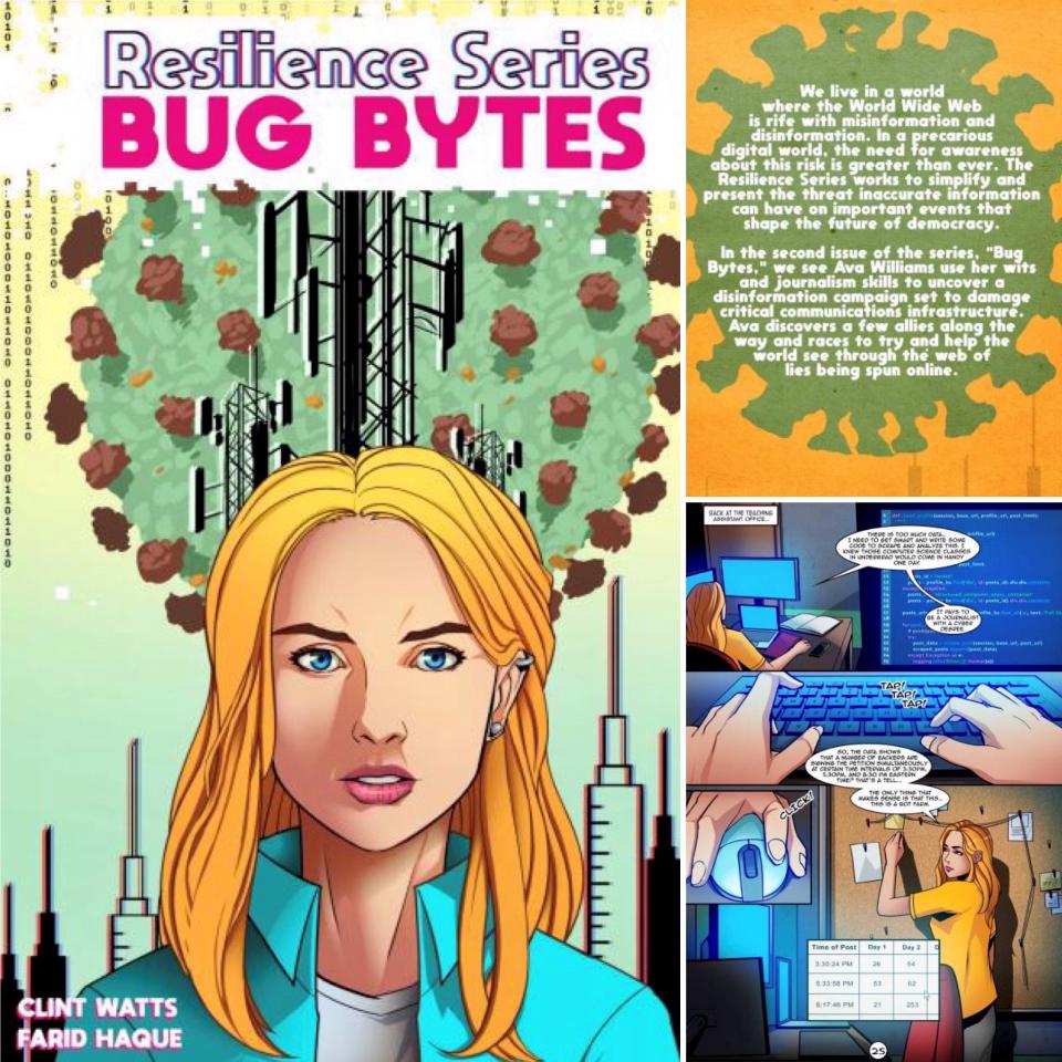 COVER: Bug Bytes, the latest Graphic Novel from Erly Stage Studios