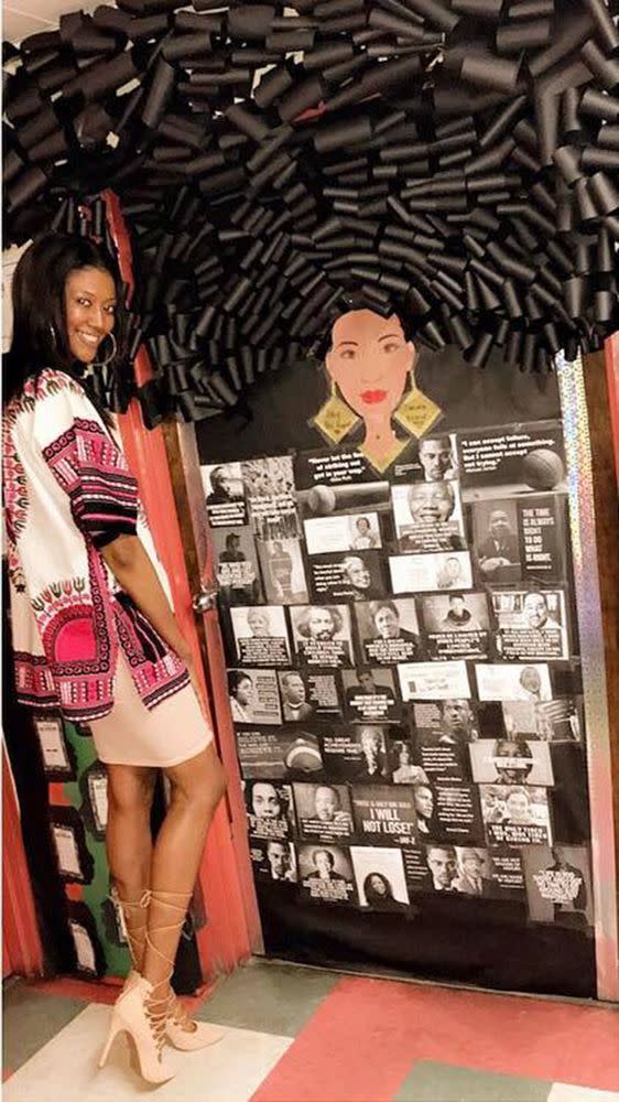 Teachers Take Door-Decorating for Black History Month