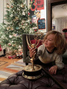 <p>“This lady showed up in the mail today. Otis approves,” the actress captioned this shot of her son with the Emmy statue she won for Outstanding Short Documentary for <em>Body Team 12</em>. “When I was a little older than he is now, my mom won an Emmy for excellence in news journalism, and when I played with it, and promptly broke the globe part off by accident, she told me it was okay, but now I just had to win her a replacement. Only took me 30 years. This is for her.” (Photo: <a rel="nofollow noopener" href="https://www.instagram.com/p/Bc8mkmUHH-5/?taken-by=oliviawilde" target="_blank" data-ylk="slk:Olivia Wilde via Instagram;elm:context_link;itc:0;sec:content-canvas" class="link ">Olivia Wilde via Instagram</a>) </p>