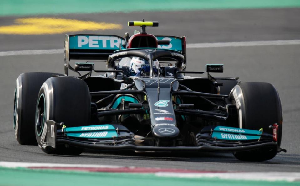 Kingspan branding had appeared on Lewis Hamilton’s Mercedes at the Saudi Arabian Grand Prix  (REUTERS)