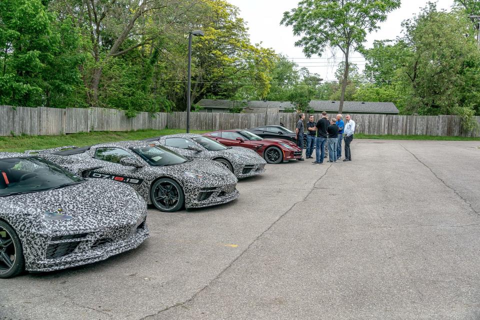 Photos of Riding Shotgun in the 2020 Chevy Corvette C8