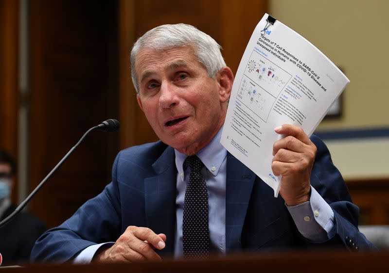 Fauci testifies before coronavirus panel