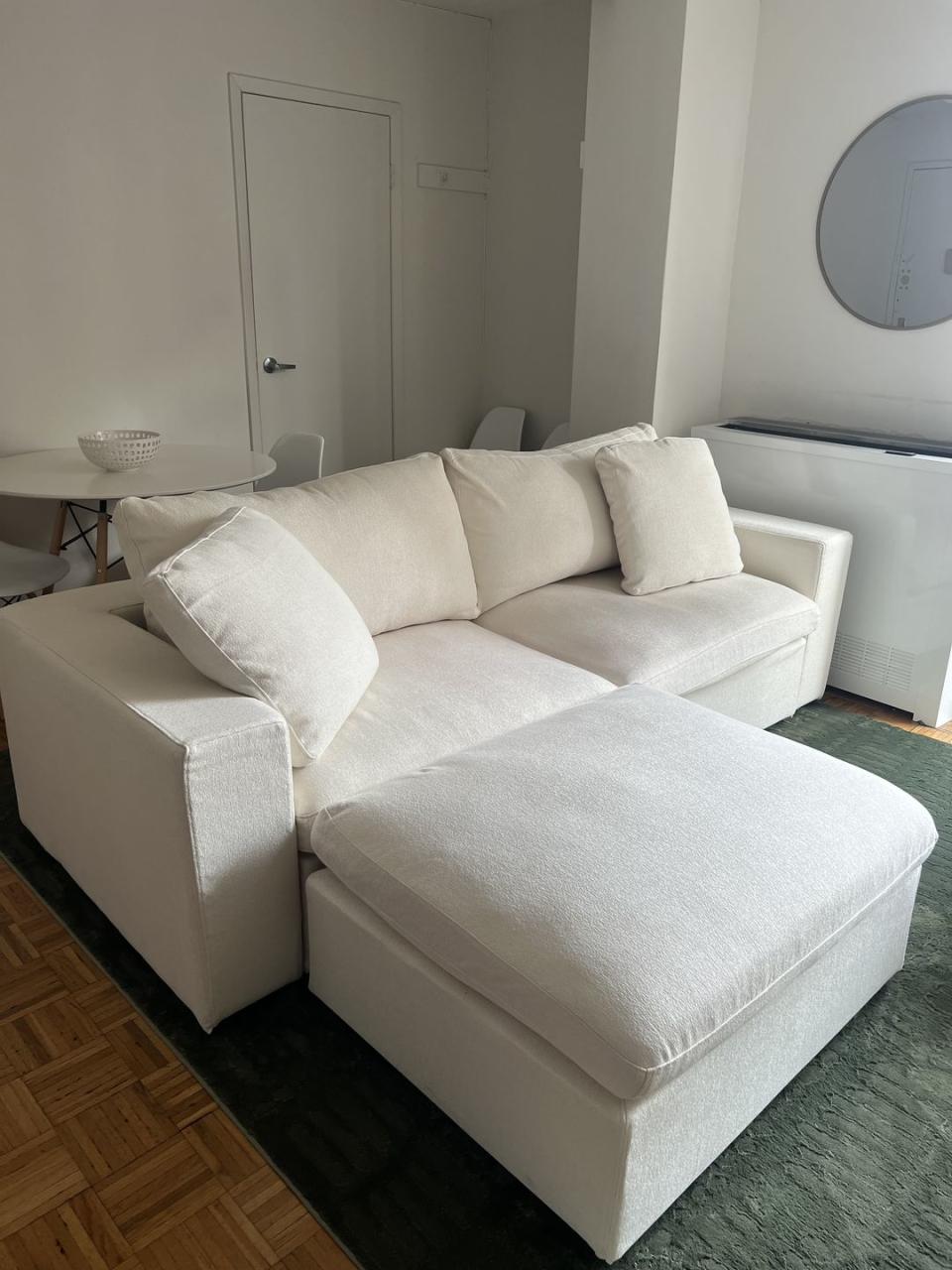 a couch in a room