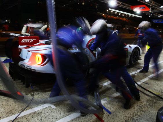 Two Fords were disqualified for refuelling indiscretions (Getty)