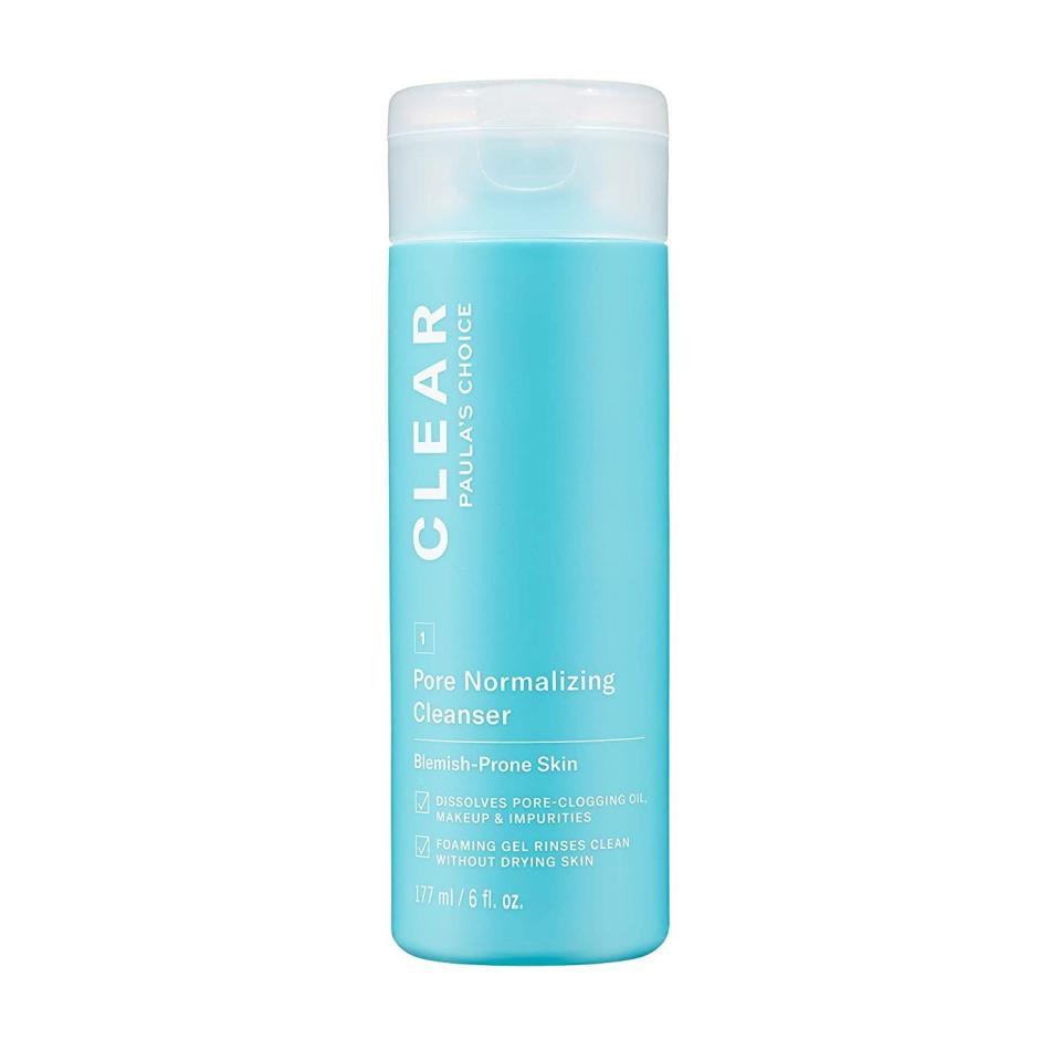 7) CLEAR Pore Normalizing Cleanser