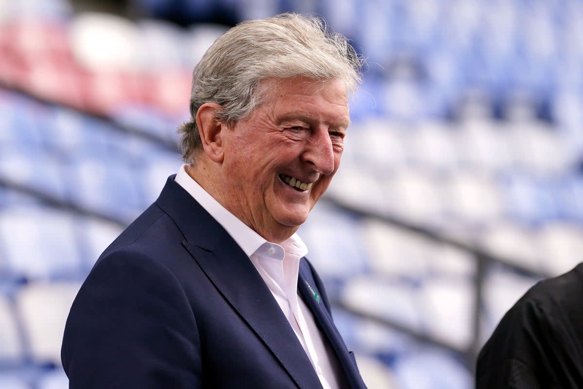 Roy Hodgson thinks the task facing Crystal Palace has eased but that they remain in a relegation fight (Gareth Fuller/PA) (PA Wire)