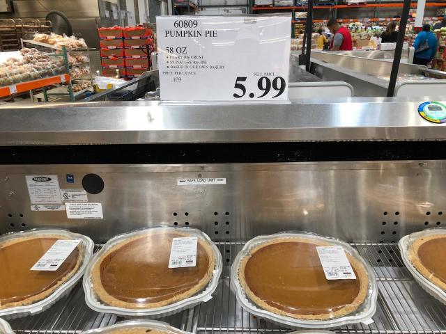 does costco make their own pumpkin pies