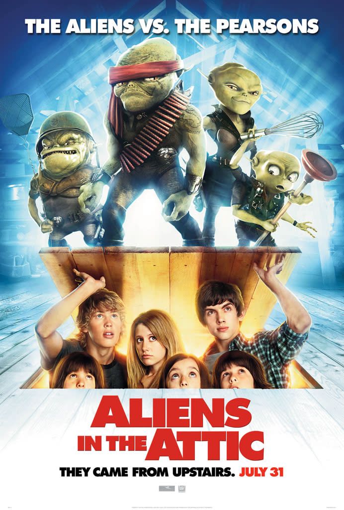 Best and Worst Movie Posters 2009 Aliens in the attic
