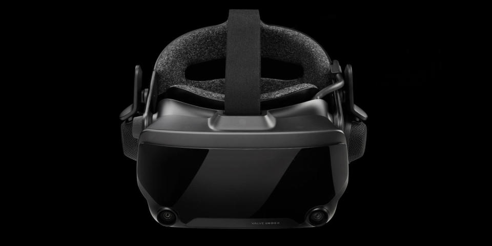 Valve fans rejoice! The company today unveiled its Index VR kit, whichconsists of a $500 headset, $279 controllers and two $149 base stations