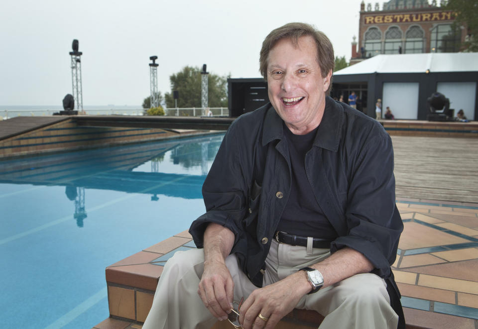 FILE - Director William Friedkin poses for portraits after interviews for his film Killer Joe in Venice, Italy, Thursday, Sept. 8, 2011. Friedkin, who won the best director Oscar for “The French Connection,” died Monday, Aug. 7, 2023, in Los Angeles, his wife, producer and former studio head Sherry Lansing told The Hollywood Reporter. (AP Photo/Joel Ryan, File)