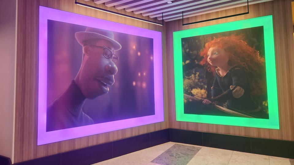 Pixar Place Hotel Reception art