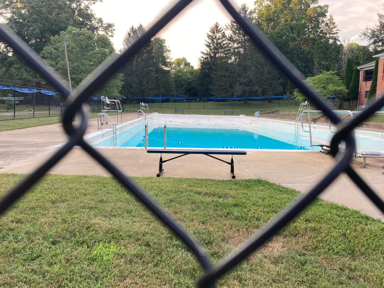The Malvern Hills pool in West Asheville will not open in 2022 after a drain cover was found of out compliance during a May Buncombe County Environmental Health inspection.