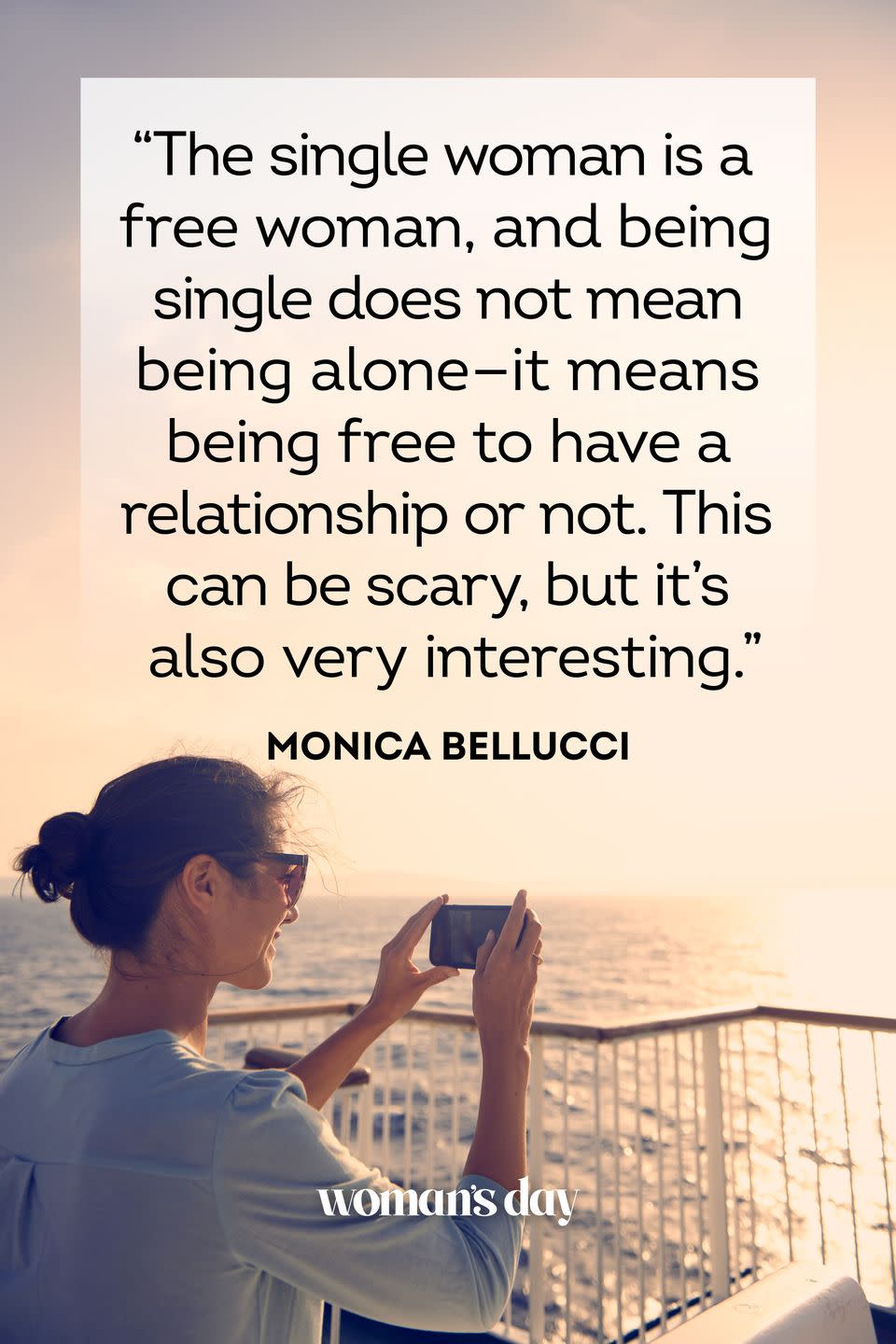 being single quotes monica bellucci