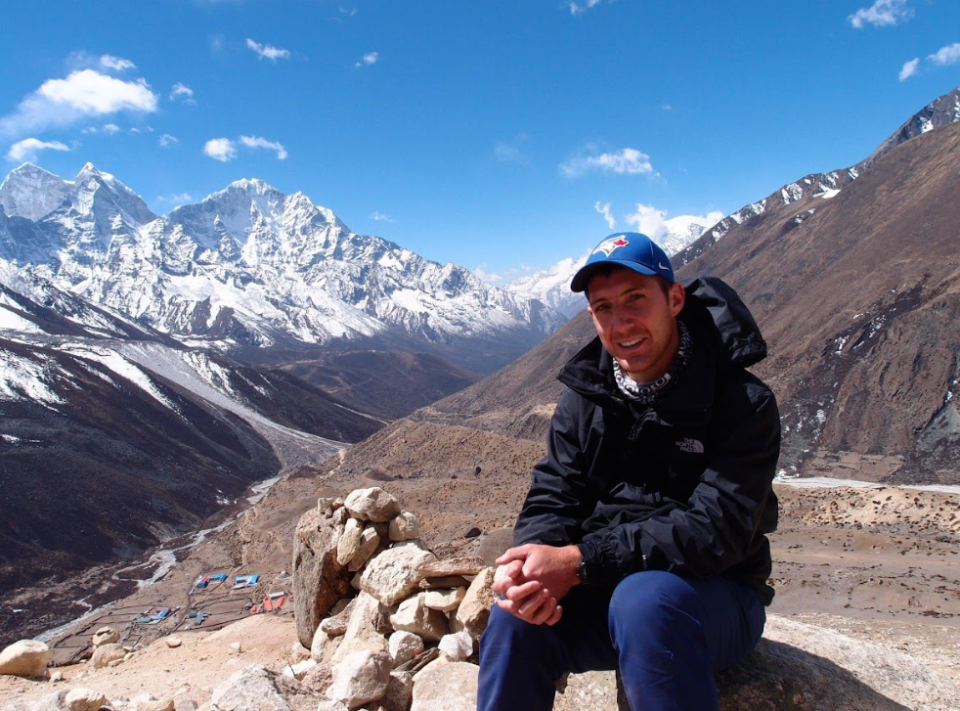 Robert DeRosa climbed the Mount Everest Base Camp in 2014. Now, he said he finds himself in a 