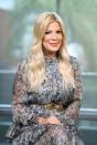 <p>In a <a href="https://www.nydailynews.com/entertainment/gossip/tori-spelling-regrets-breast-implants-denise-richards-happy-surgeries-article-1.155769" rel="nofollow noopener" target="_blank" data-ylk="slk:2011 interview with Good Morning America;elm:context_link;itc:0;sec:content-canvas" class="link ">2011 interview with Good Morning America</a>, Tori Spelling said she regretted getting her breast implants. 'Well I got my boobs done in my early 20's and if I had known it would or could possibly impact production of milk, I would never had had them done,' said the Beverly Hills 90201 star and mother of five.</p>