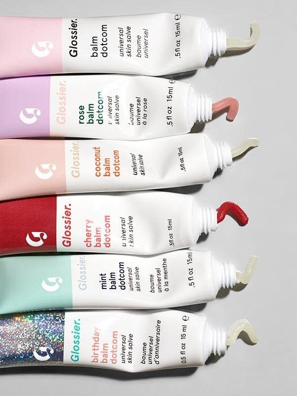 <a href="https://www.glossier.com/products/balm-dotcom" target="_blank" rel="noopener noreferrer">This miracle balm</a> is the grown-up version of your favorite Lip Smackers. It's a hydrating, long-lasting, multipurpose salve that can be used pretty much anywhere to nourish and repair dry skin. Use it on chapped lips for a hint of color, cheeks for a dewy complexion, or even cracked knuckles when you're in a pinch. It comes in six different shades and flavors, so you'll be tempted to collect them all.&nbsp;<br /><strong><br />Get it at <a href="https://www.glossier.com/products/balm-dotcom" target="_blank" rel="noopener noreferrer">Glossier</a>, $12.&nbsp;</strong>