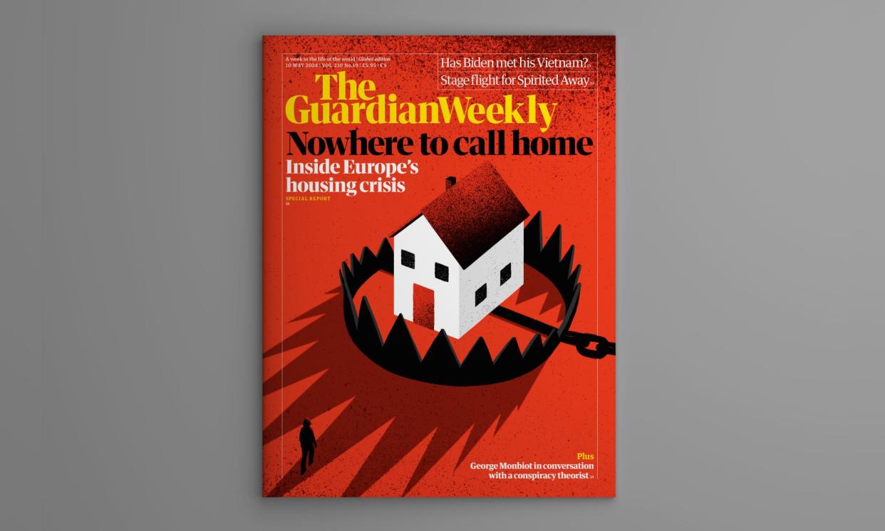 <span>Cover of the 10 May Guardian Weekly</span><span>Photograph: Núria Garcia Traveria</span>
