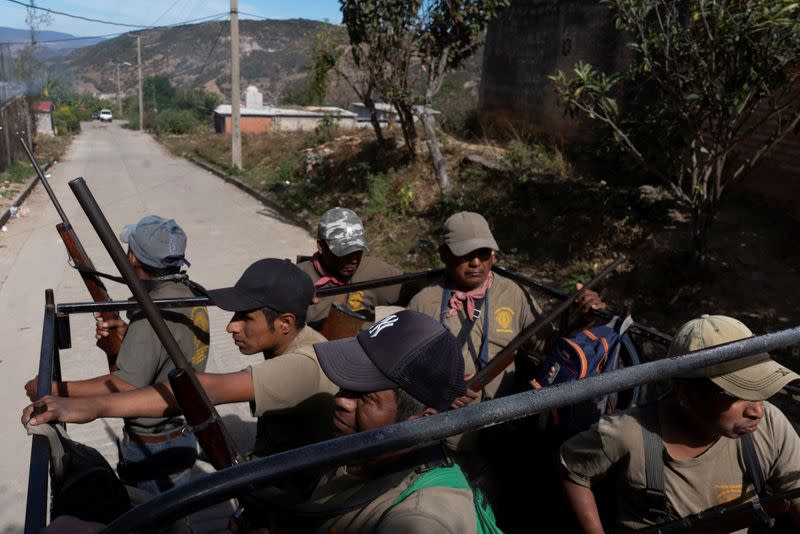 The Wider Image: "Under siege": Inside Mexican village where children are armed