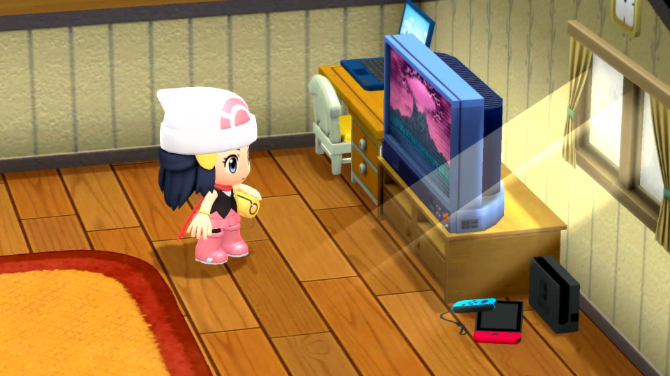 A scene from the video games 'Pokémon Brilliant Diamond' and 'Pokémon Shining Pearl,' remastered from the Nintendo DS originals (out Nov. 19).