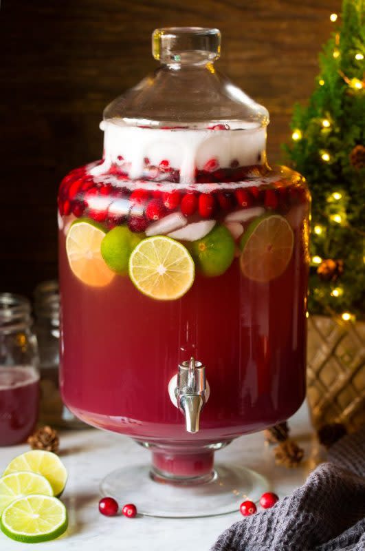 <p>The combination of ginger ale, cranberries, pineapple juice and the secret ingredient of almond extract truly just works!</p><p><strong>Get the recipe: <a href="https://www.cookingclassy.com/christmas-punch/" rel="nofollow noopener" target="_blank" data-ylk="slk:Christmas Punch;elm:context_link;itc:0;sec:content-canvas" class="link rapid-noclick-resp">Christmas Punch</a></strong></p>