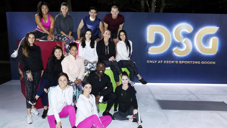 D*CK'S Sporting Goods DSG Holiday HIIT Event, Pasadena, USA - 12 Dec 2019