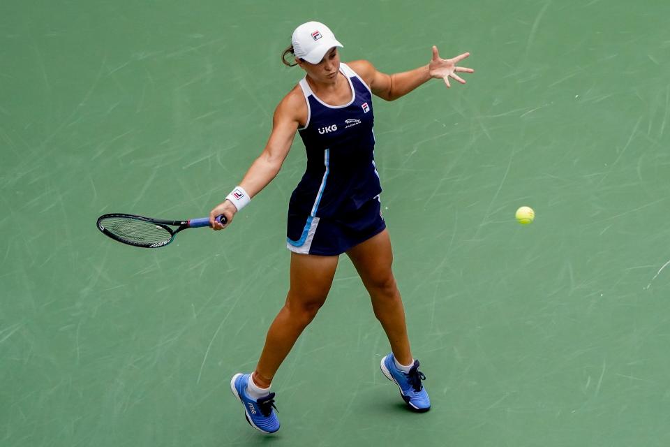 Home favourite Ashleigh Barty (AP)