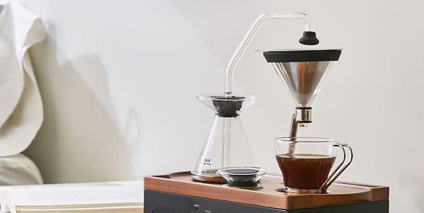 You Need This Chic, Coffee-Brewing Alarm Clock