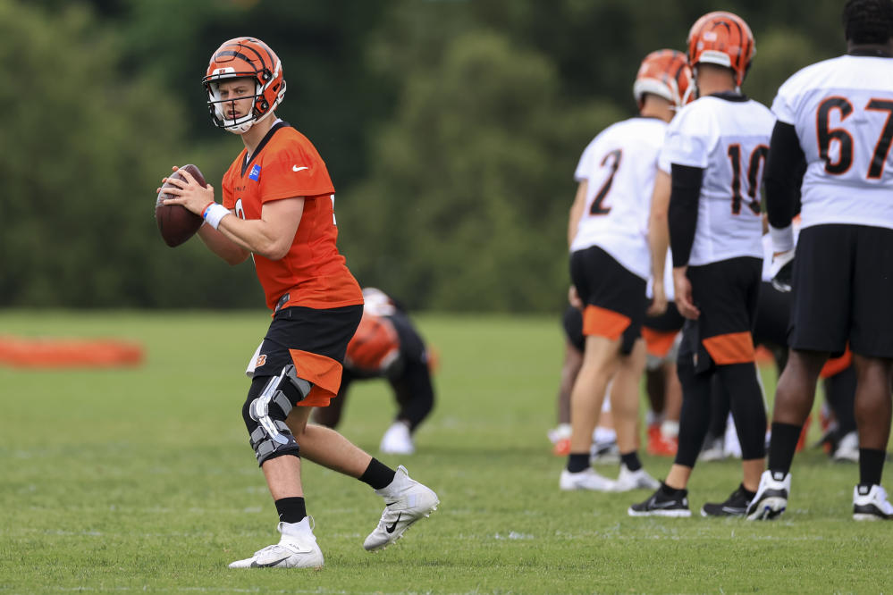 2021 NFL Preview: Bengals should be nervous until Joe Burrow tests his  injured knee