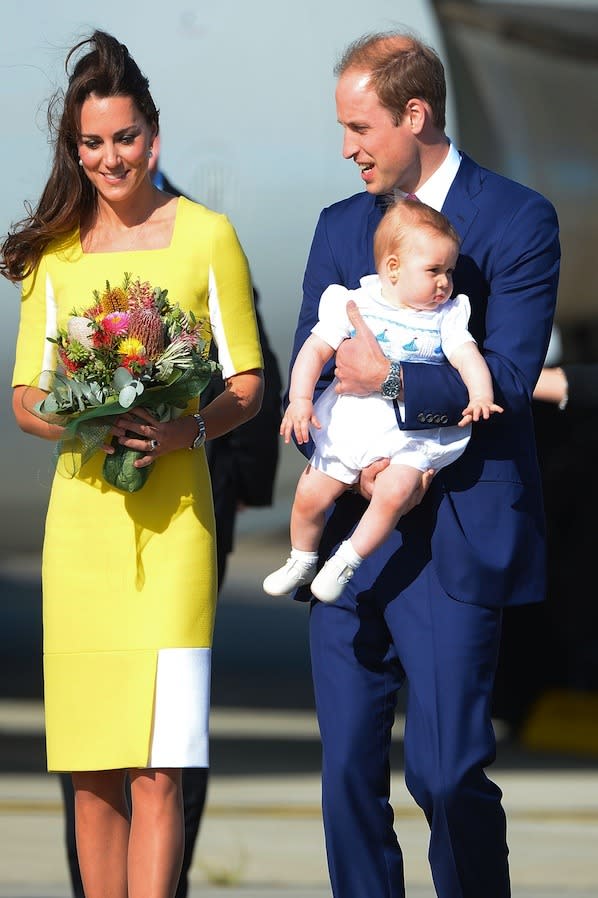 Prince George In Pictures