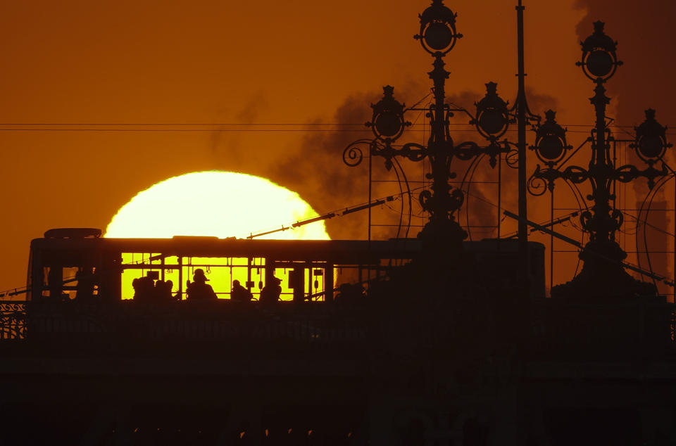 St. Petersburg sunset