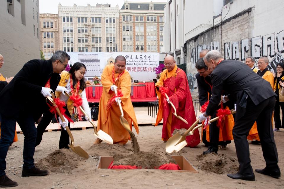 舊金山市佛光山三寶寺奠基 心保和尚：感謝佛光人發心護持逾30載 187