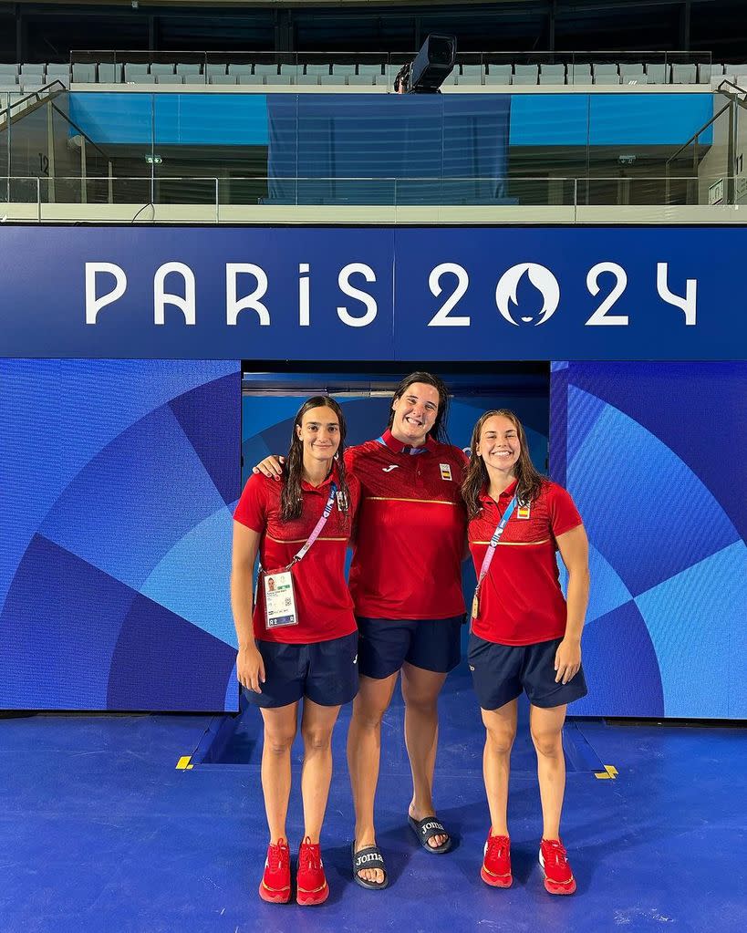 Paula Leitón, campeona olímpica de waterpolo en París 2024