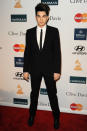 BEVERLY HILLS, CA - FEBRUARY 11: Singer Adam Lambert arrives at Clive Davis and the Recording Academy's 2012 Pre-GRAMMY Gala and Salute to Industry Icons Honoring Richard Branson held at The Beverly Hilton Hotel on February 11, 2012 in Beverly Hills, California. (Photo by Kevin Winter/Getty Images)