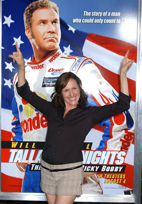 Molly Shannon at the LA premiere of Columbia's Talladega Nights: The Ballad of Ricky Bobby