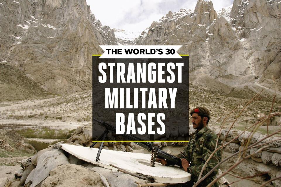 From Alaska to Hainan Island, These Are the 30 Strangest Military Bases Around the World