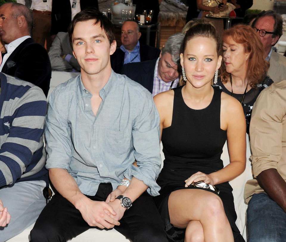 Jennifer Lawrence and Nicholas Hoult, 2011–2014