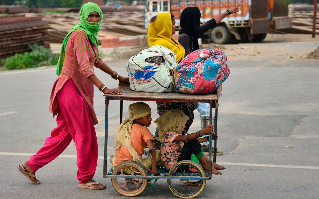 Labourers returned home in the largest internal migration since Partition - Sanjay Kanojia/AFP